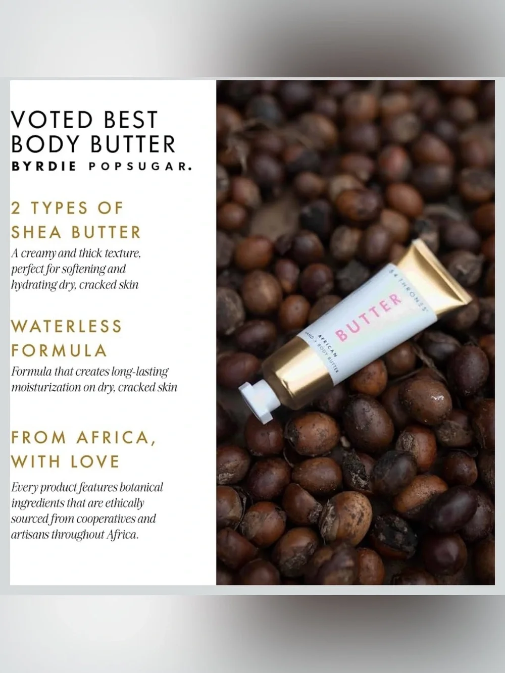 54 Thrones Butter Body Cream - Kenyan Hibiscus & Moroccan Rose
